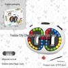 Six-Sided Rotating Magic Bean Puzzle Spinner for Kids - Creative Brain-Boosting Toy