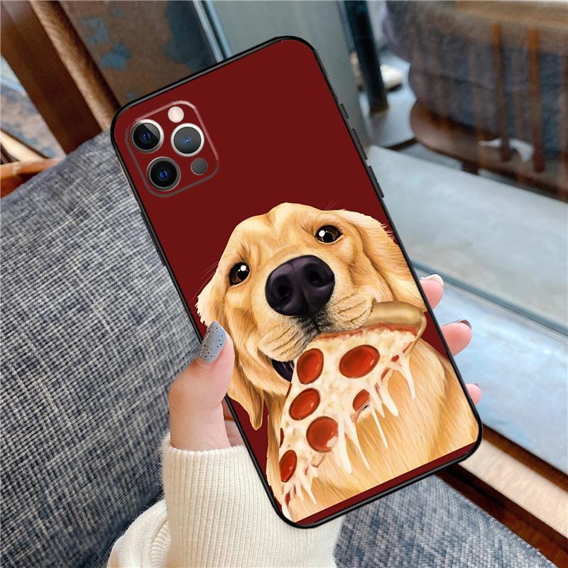 

Golden Retriever Dog Phone Case For iPhone 16 15 14 12 11 13 Pro Max 12 13 mini XR 15 16 Plus 16e Cover Shell iPhone 16Pro MAX