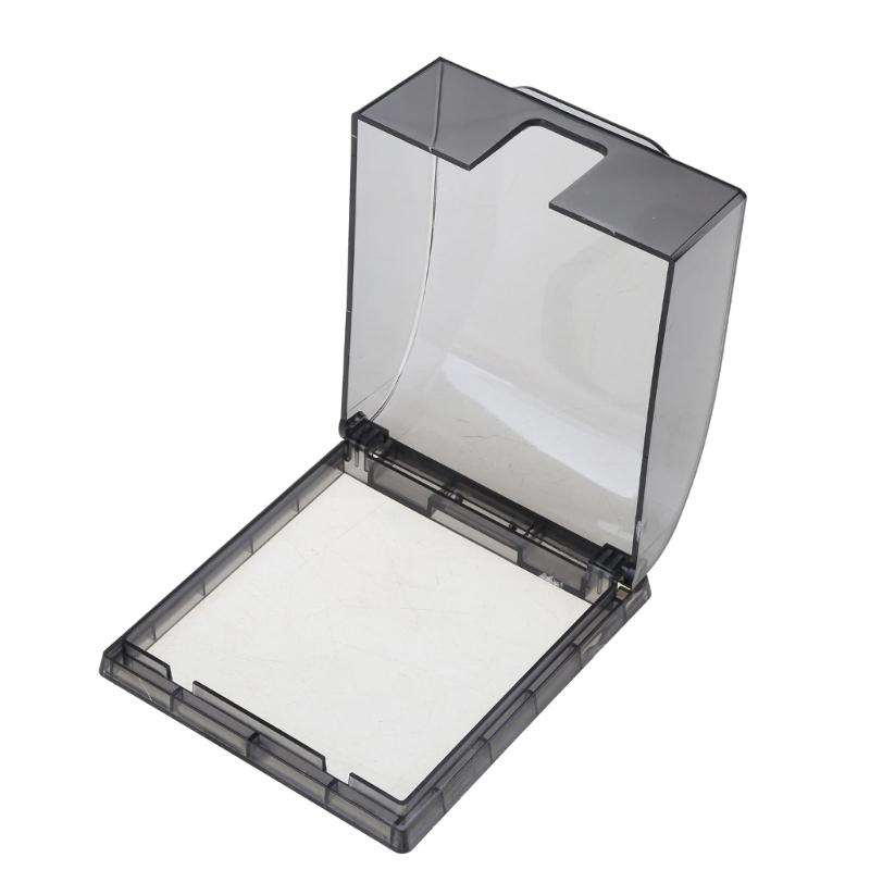 Type 86 Heightened Waterproof Splashproof Box Bathroom Accessories Electrical Wall Socket Switch for Protection Cover