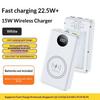 1Pcs Dual Usb Type C Charge Shell 6*18650 Power Bank Battery Box Holder With Camping Lights For Phone 18650 Battery Cases