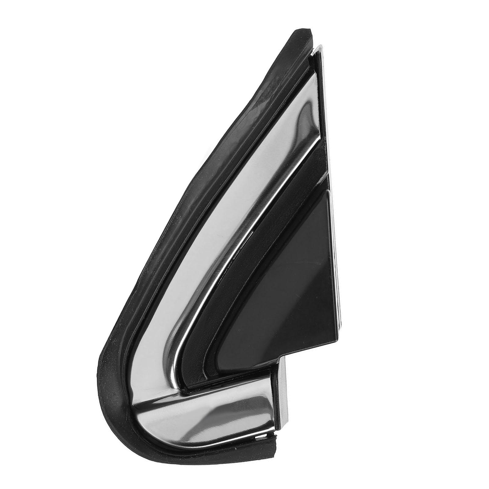 Зеркальная угловая треугольная накладка на стойку с хромированной полосой, стильный вид, защитная для CR V CRV RE третьего поколения