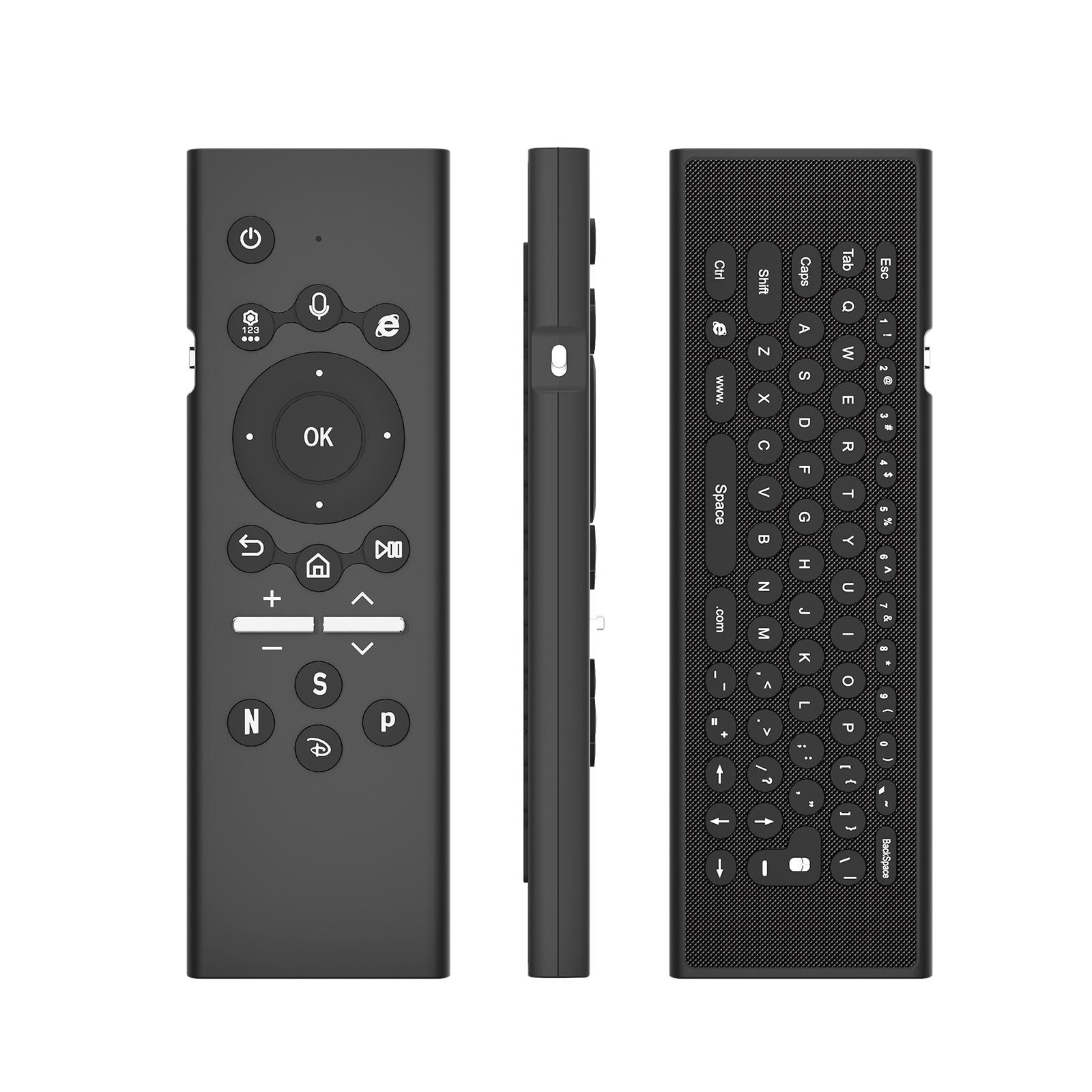 For Samsung Smart TV Universal Replacement RC with Backlit Keyboard Wireless Air Mouse BT5.0 Compatible with 2019 To 2025 TV чёрный