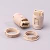 10Pcs G9 Lamp Holder Ring Lamp Bases G9 Lamp Socket With Plastic Shell Ceramic G9 Lamp Holder With M10 Plastic Bracket Lighting