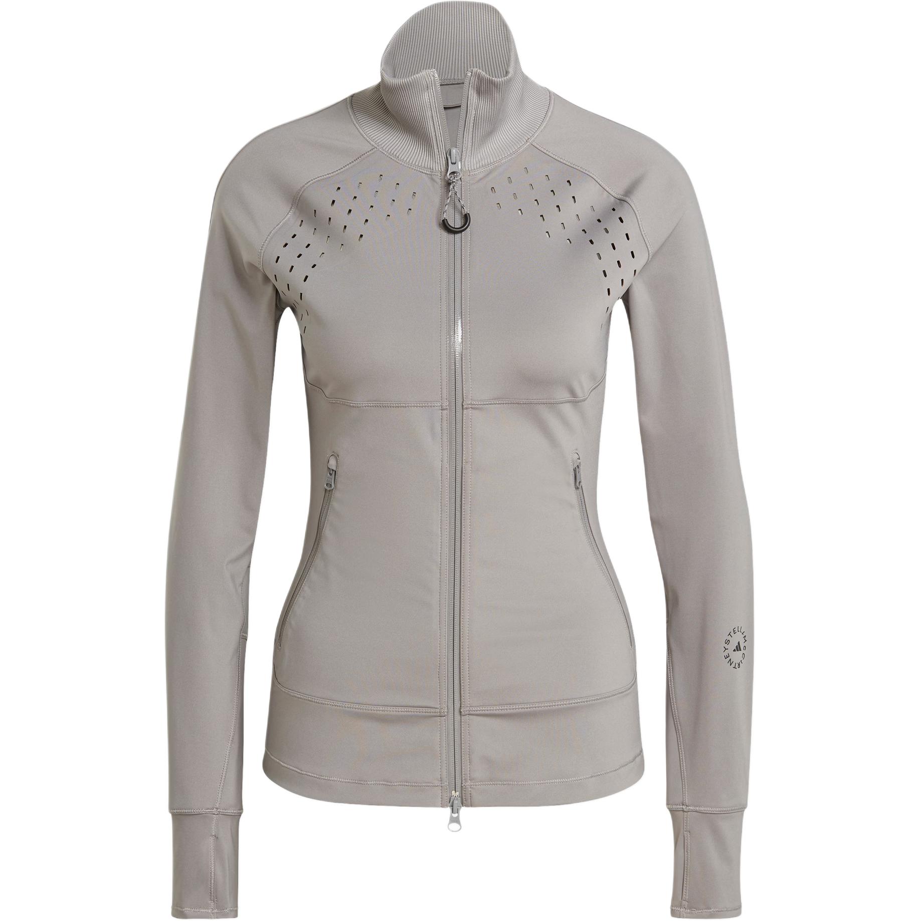 

Adidas Stella McCartney Truepurpose Series Midlayer Soft Comfort Long Sleeve Sports Jacket Women Gray GL5293 S