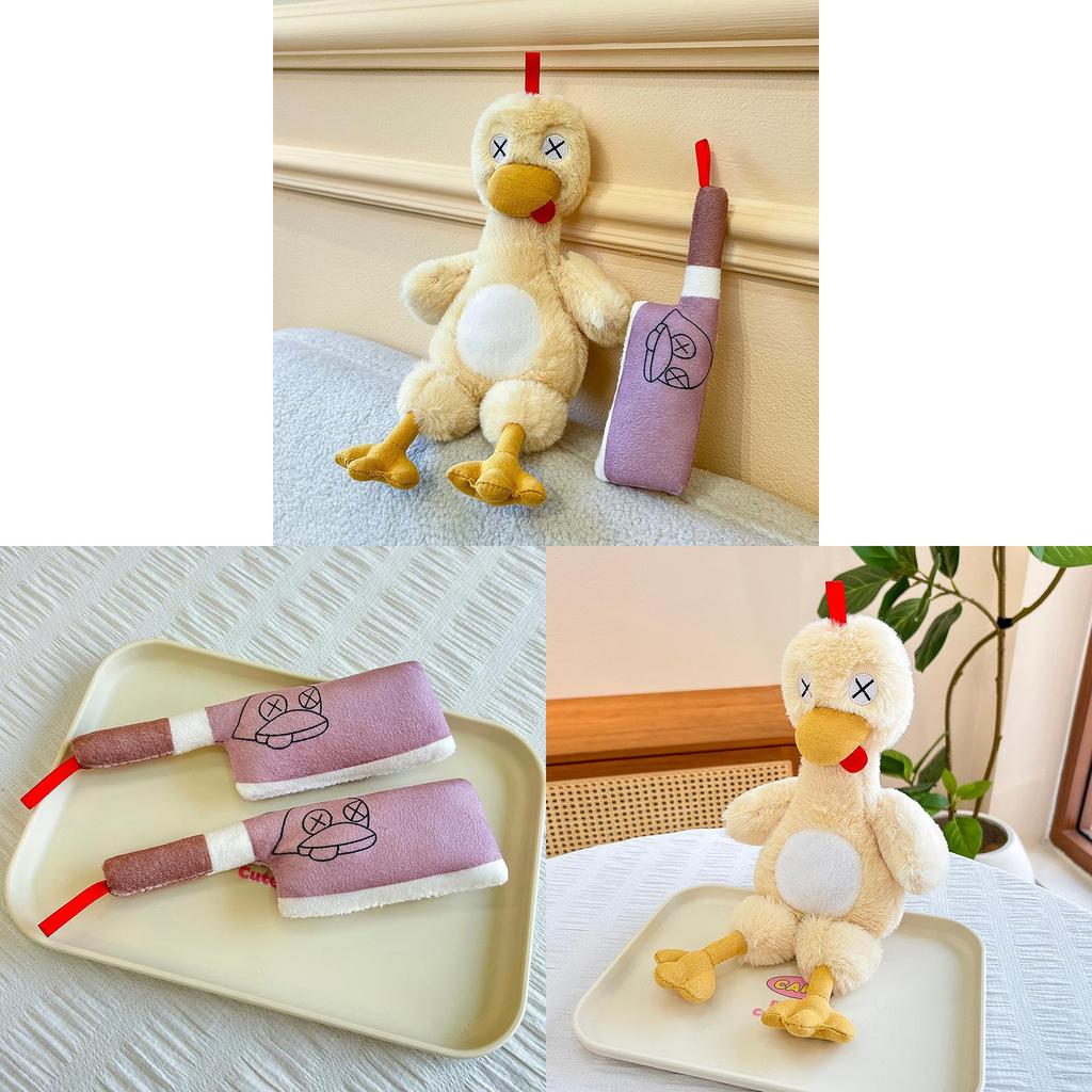 Plush Saltwater Duck Toy With Removable Magnet For Kids Collector Gift