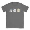 Men Nerdy Chiikawas and Friends Book Club Hachiware Usagi T Shirt  Pure Cotton Tops Vintage Crew Neck Tee Shirt Gift TShirt