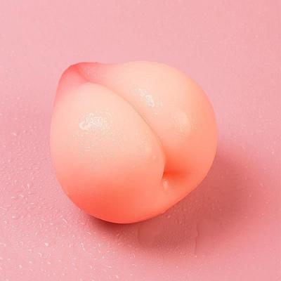 Juicy Peach Yumuşak Dekompresyon Sıkma Serbest Bırakma Topu Dekompresyon Aracı Simülasyonu Şeftali Silikon Oyuncak El Yapımı Hediye Fidget Oyuncak