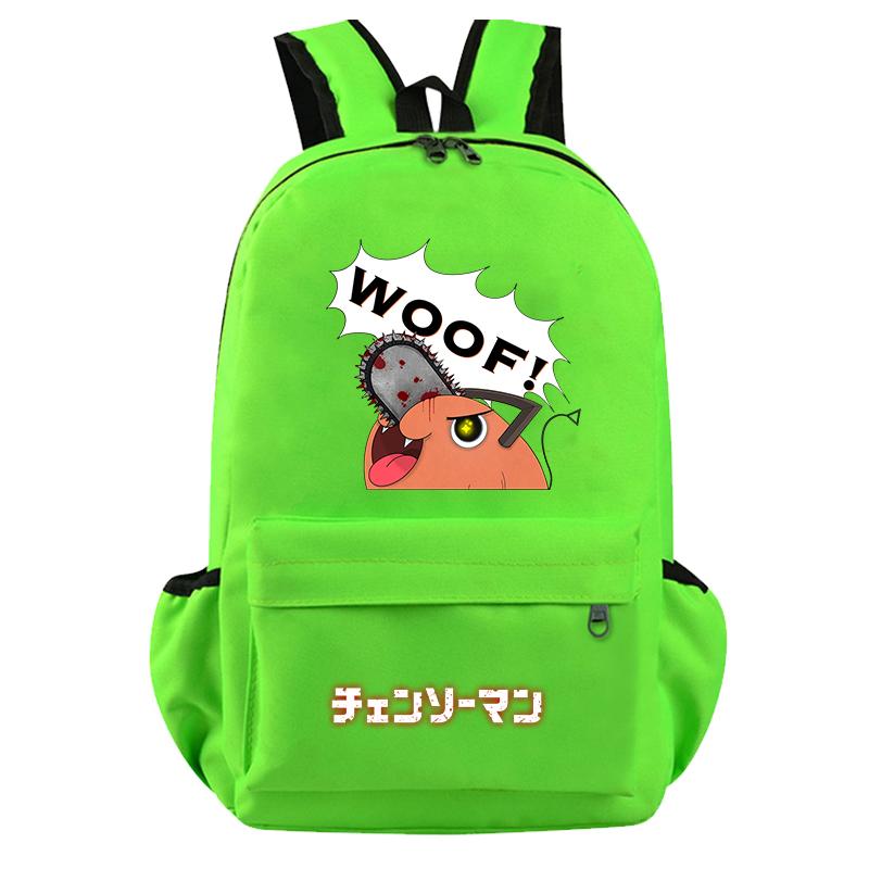 Anime Chainsaw Man Rucksack für Jungen Mädchen Hildren Zurück zur Schule Schultasche Student Kawaii Rucksack Luffy Nami Lysop Leichte Taschen