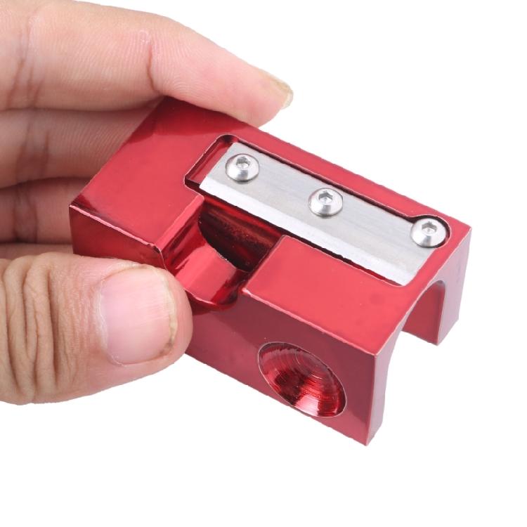 Pool Cue Tip Shaper Portable Aluminum Pool Cue Tip Shaper Pool Cue Tip Repair Tool Pool Cue Accessories