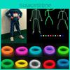 Flexible And Bright El Wire Costume Illuminated Strips Ideal For Halloween And Christmas Decor