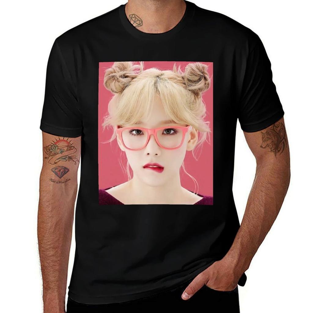 Taeyeon TShirt Vintage Style Printed Top