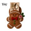 Reindeer Dining Setting Christmas Felt Cutlery Holder DIY Kit, Holiday Flatware Pouch Craft Snowman Party Decor Set, Handmade Utensil Sleeve