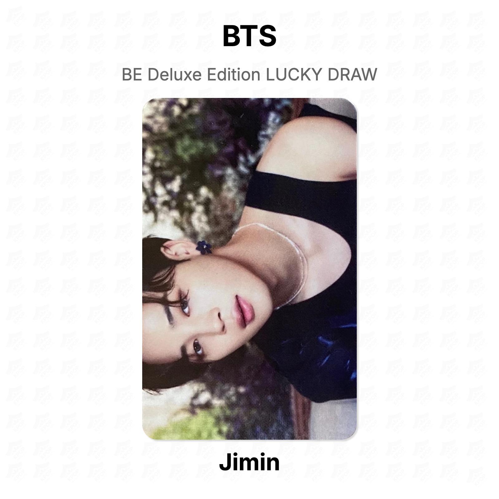 BTS Jimin BE Deluxe Edition LUCKY DRAW Official Photocard Jimin
