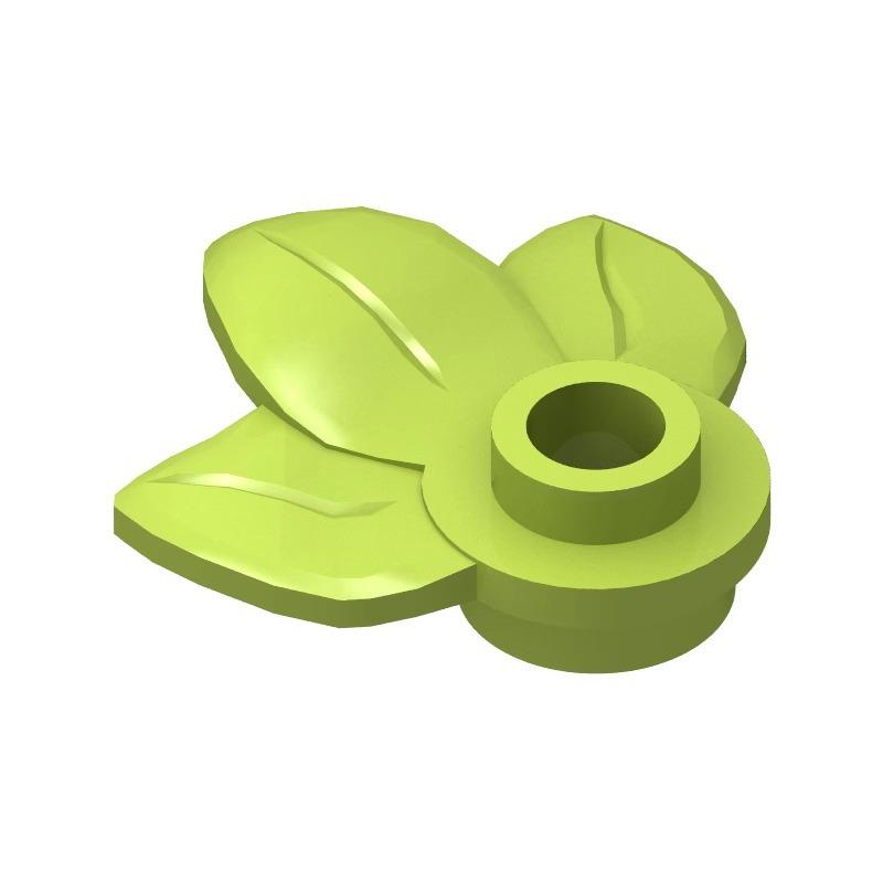 50g/219 Stück 32607 3 Blätter Pflanzenblatt 1x1 rund Baustein Moc Farbe Kompatibel mit Brick DIY Kinderspielzeug