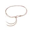 Imitation Leather Women Belt Versatile Solid Color Knotted Design Adjustable Waist Belt Shirt Dress Tops Accessories