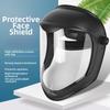 Anti Fog Safety Visor Anti Splash Welding Mask Reusable Transparent Mask  Outdoor Use