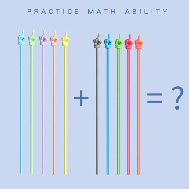 10 ks Ukazovátko Učební pomůcka Prst Čtení Ukazovátko Ukazování Obrázková kniha Učení Vzdělávací hračky Předškolní tyč Učební nástroj