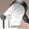 8 Spray Mode Shower Head ABS Shower Sprayer Portable Shower Sprinkler  Bathroom