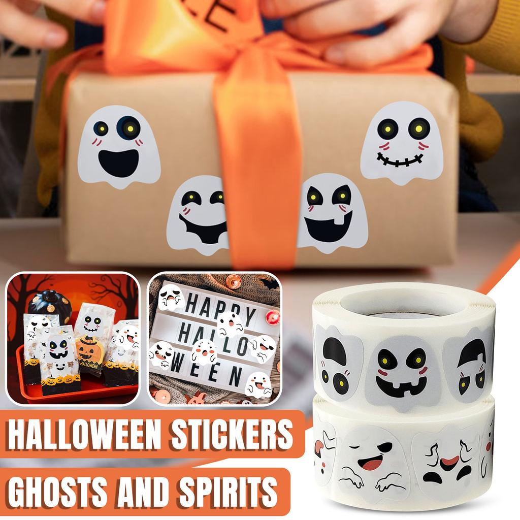 2pc Halloween Stickers, Decorations, Tags