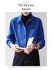 2026 Women's Brushed Cotton Long Sleeve Shirt - New Year Red, High-End Feel for Spring/Autumn, Perfect for Layering, Commute & Interviews