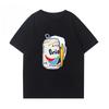 Orion Collab Men's Short Sleeve T-Shirt with Okinawa Beer Fashion Pure Cotton Comfortable