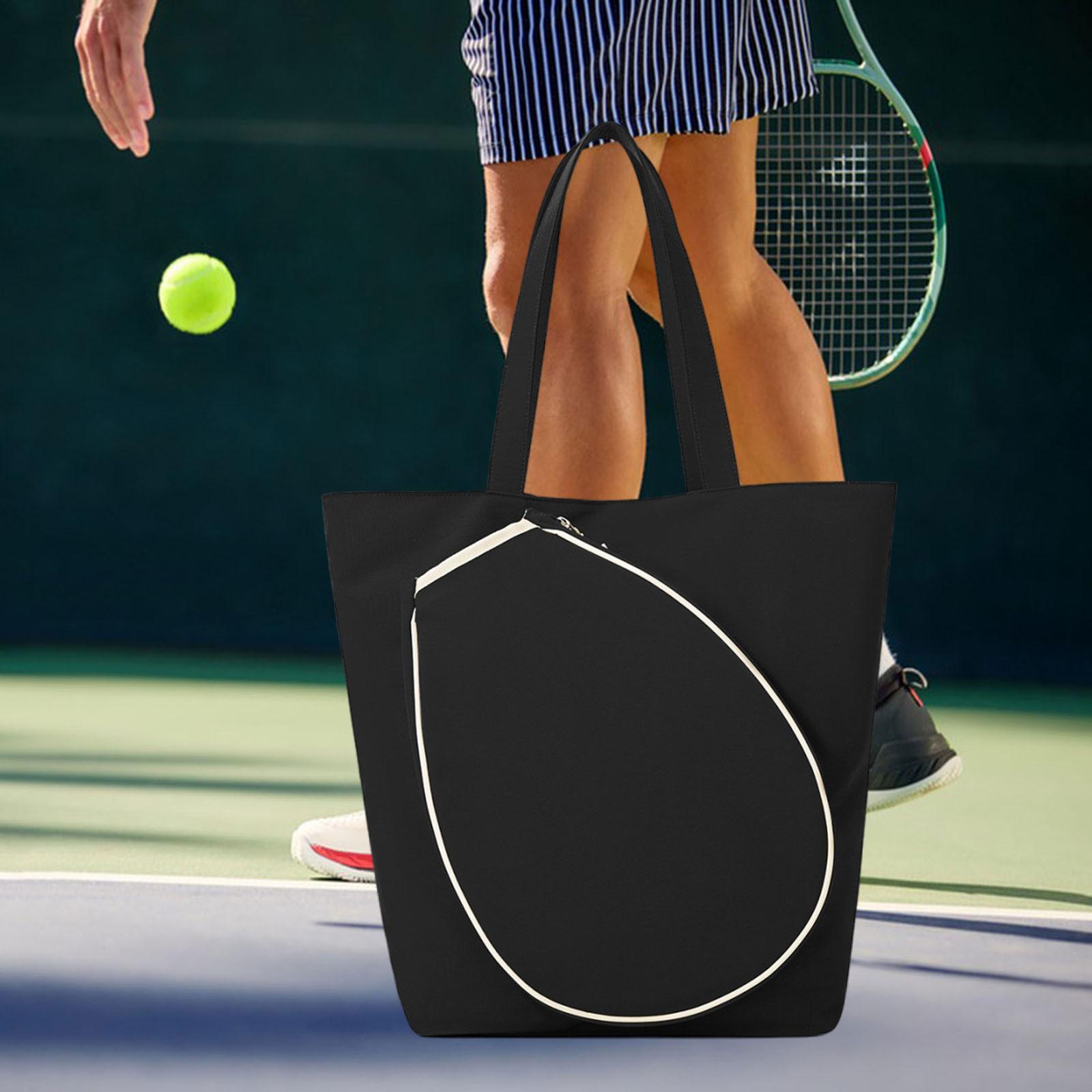 Tennis Bag Racket Storage Bag Nylon Lightweight Professional Organizer Large Capacity Tennis Handbag Sports Bag for Training