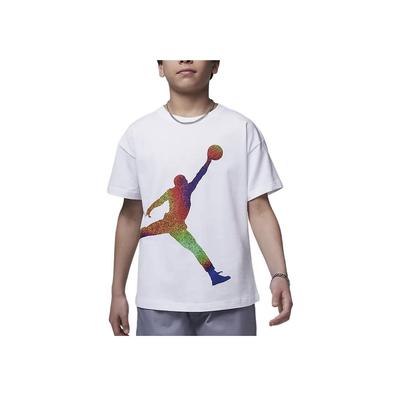 Youth  Casual Soft Short Sleeve T-Shirt Kids Tops White HM9256-100