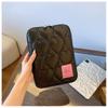 11/15inch Puffy Laptop Bag Embroidery Macaron Color Notebook Bag Shockproof Love Pattern Computer Case for Ipad/Macbook