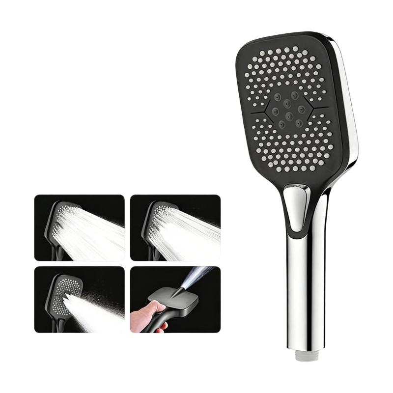 Powerful High Pressure Shower Head Water Saving Hnadheld Showerhead With Multiple Sprays Modes Easy Installation
