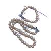 Elegant Freshwater Pearl Necklace & Bracelet Set with Butterfly Clasp for Women