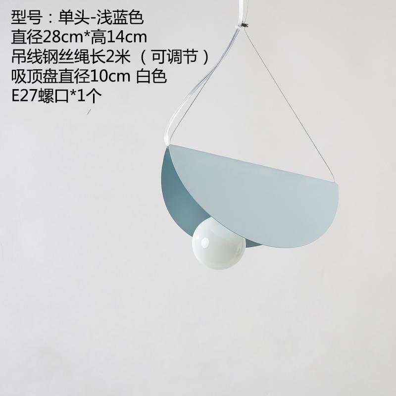 Lămpi moderne cu pandantiv cu LED Lămpi cu pandantiv din fier de culoare creativă nordică, geometrică, pentru sufragerie, dormitor, pentru decor camera copiilor