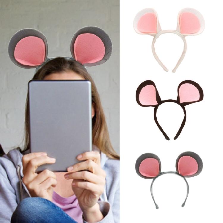 Cartoon Ear Hairband Roleplay Costume Props Halloween Hairhoop Women Accessories