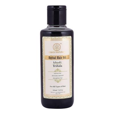 Olio per capelli Triphala: anti-forfora (210 ml), Olio per capelli alle erbe Triphala