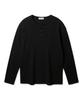 BAKKEN [Men] Henley Neck Long Sleeve T-Shirt Bk4224 (4 Colors)