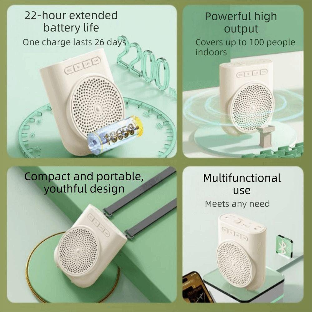 Rechargeable Bee Loudspeaker Lightweight Classroom Sound Speaker Voice Amplifier  Classroom