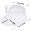 Curved Brim PVC Hat Storage Box Transparent Hat Display Case Gifts Cap Organizer Box