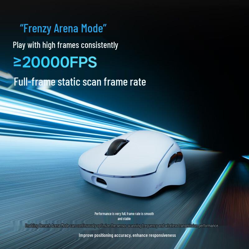 Rapoo VT3sAirMAX 2nd Gen Dual-Mode 8K Gaming Mouse