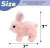 Cute Electronic Plush Toys Interactive Pet Rabbit Toy Sound and Action Features for Fun Playtime Toddler Toys Toys for Kids
