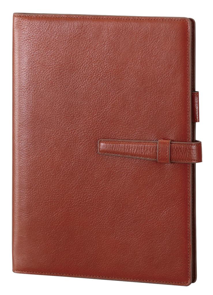 Raymay Fujii Da Vinci System Genuine DA1387C Organizer, Leather, A5, Brown,