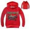 Fortnite Kids Hoodie Boys Girls Jumper Sweatshirt Pullover Jumpsuit With Comfortable Cotton Blend Fabric