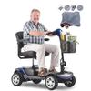 Sweetrich S1 SPORT  Foldable Quick-release,four-wheel-drive Electric Mobility Scooter for seniors,12Ah Battery,speed of 6km/h.