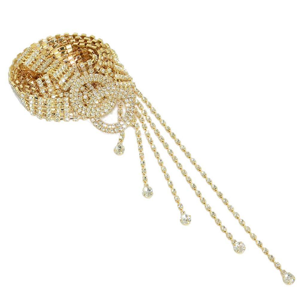 Body Jewelry Crystal Waist Chain Girdle Women's Belly Chains Rhinestone Belt  Wedding Decorative