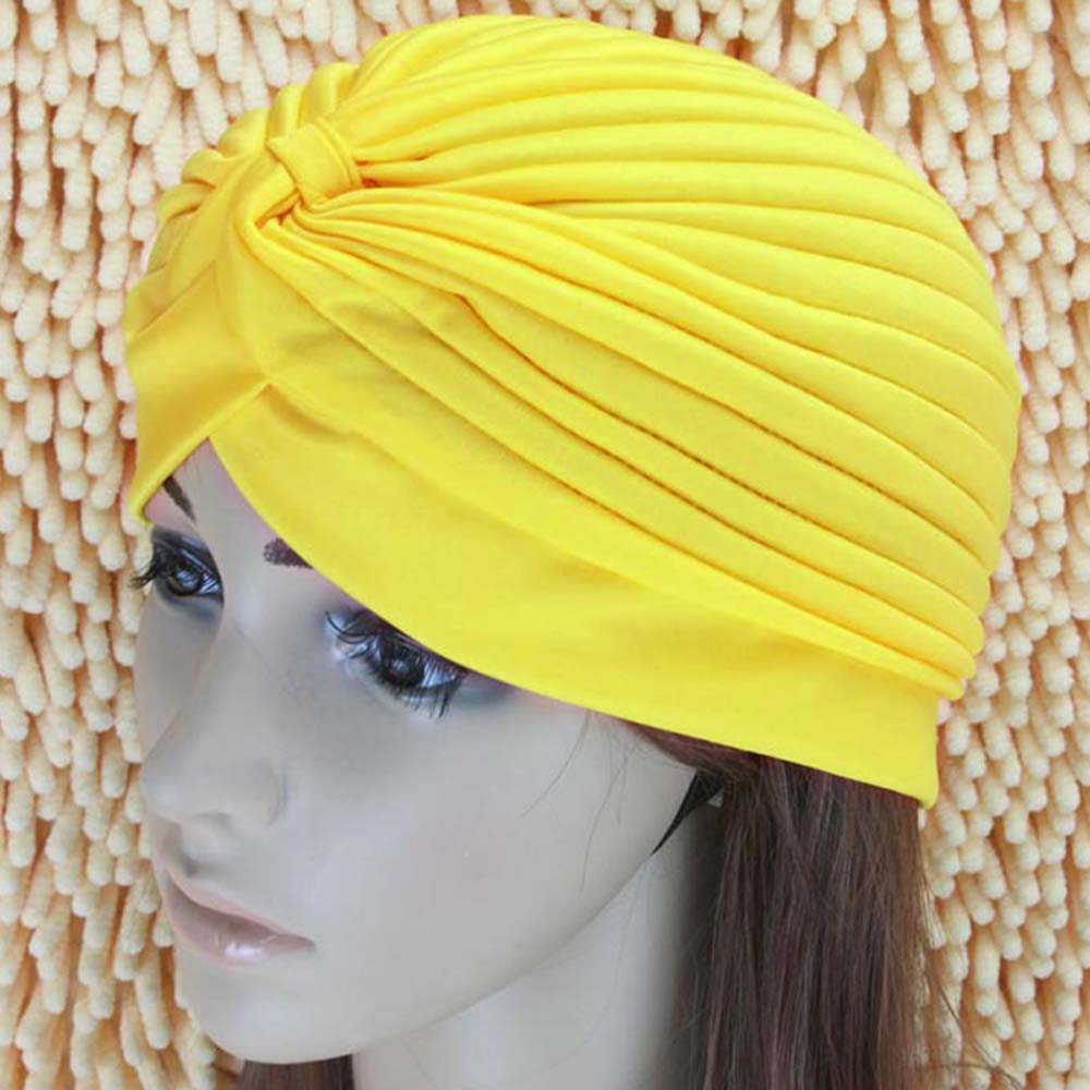 Ramadan Head Wraps Headbands Elastic Beanies Indian Muslim Hat Headscarf Muslim Cap Turban Hats