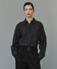SIYAZU Sitp5303 Washed Stitch Cotton Shirt_Charcoal