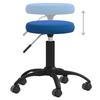 Dining Chair Blue Velvet