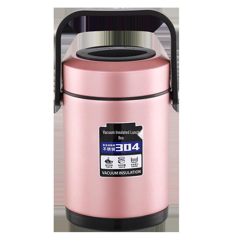 High-Value Insulated Lunch Box: Stylish & Durable 304 Stainless Steel, Ideal for Workers, Students, and Home Use
