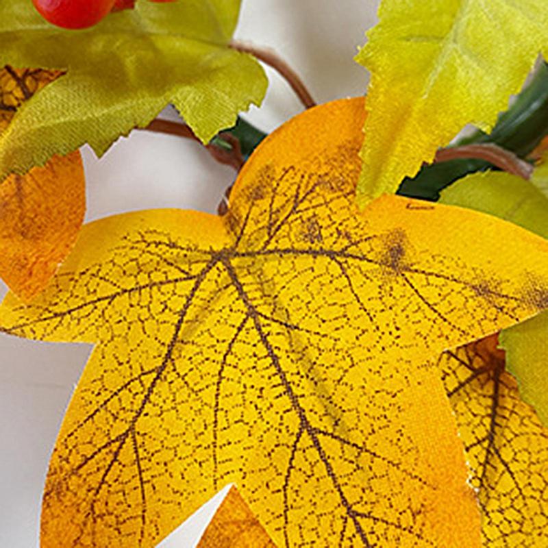 Осенние свечные кольца венки 9 — фото 5