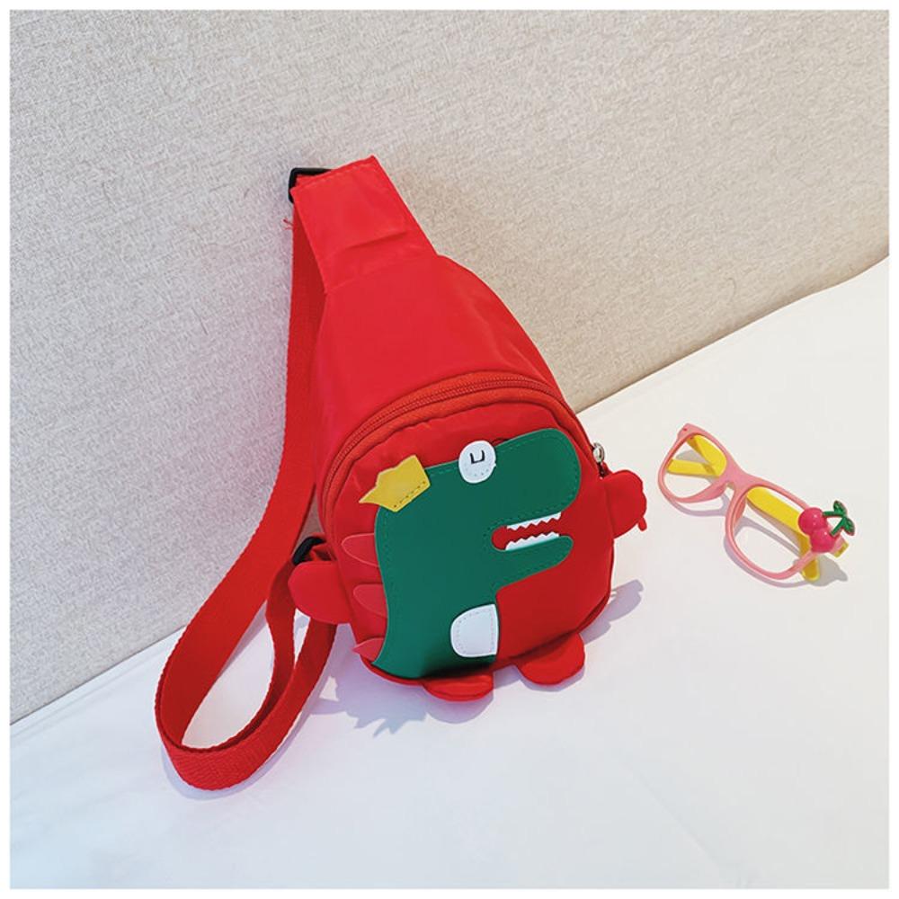 Fashion Cartoon Chest Bag Dinosaur Mini Crossbody Bag Shoulder Bag Toddler