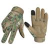 Gants tactiques camouflage écran tactile silicone anti-impact résistants à l'usure extérieur équitation locomotive gants d'entraînement multifonctionnels