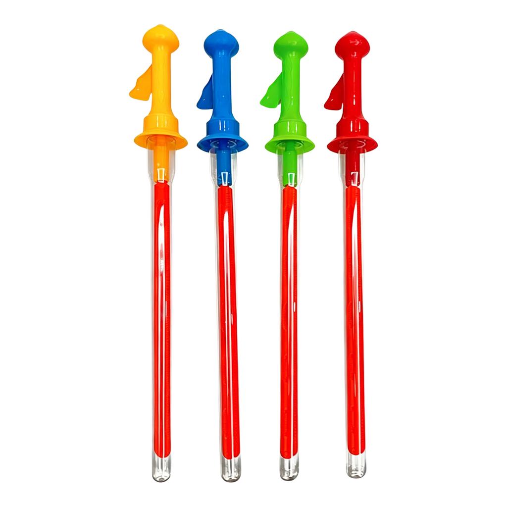 Large 46cm Bubble Wand Sword with 20ml Concentrated Solution Plastic Bubble Maker Toy for Outdoor Activities Parties Events